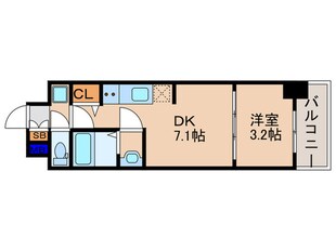 ﾌﾟﾚｻﾝｽTHE KYOTO吉祥院（103）の物件間取画像